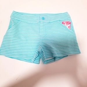 Girls new  J .Khaki aqua xl shorts stripped